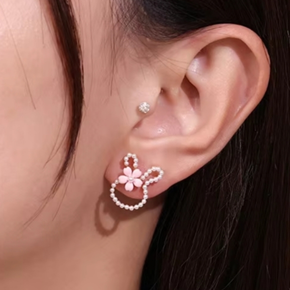 Easter Bunny Earrings - Picture 2 of 3